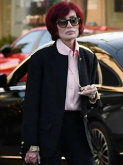 LA 2026 Sharon Osbourne Black Blazer