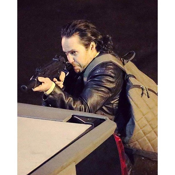 Taylor Kitsch 21 Bridges Leather Jacket