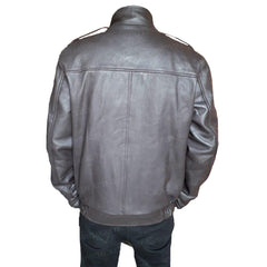 A-2 Lambskin Leather Bomber Jacket