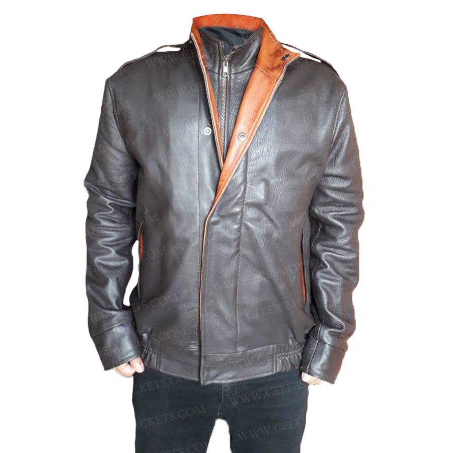 A-2 Lambskin Leather Bomber Jacket