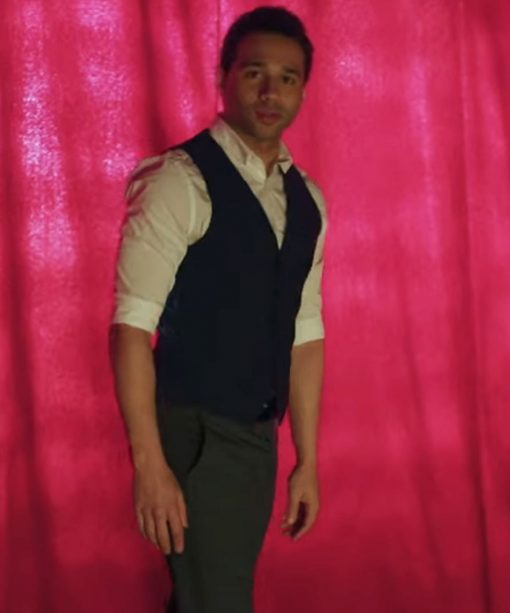 A Christmas Dance Reunion Corbin Bleu Vest