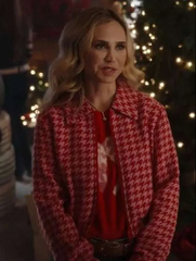 A Royal Montana Christmas Fiona Gubelmann Houndstooth Jacket