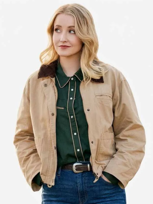 A Season To Blossom 2026 Emily Tennant Beige Jacket