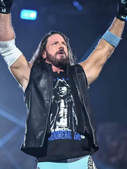 Royal Rumble AJ Styles Leather Vest
