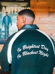 Aaron Pierre Lanterns Comic Con Varsity Jacket