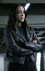 Chloe Bennet Agents of SHIELD Black Jacket