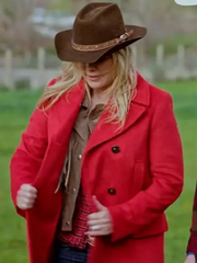 Finding Mr. Christmas S02 Alison Sweeney Red Coat