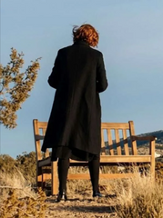 Miss You Love You 2026 Allison Janney Black Coat