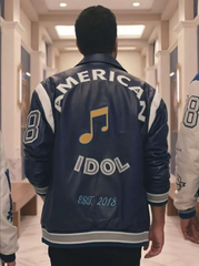 Lionel Richie American Idol 2026 Blue Varsity Jacket