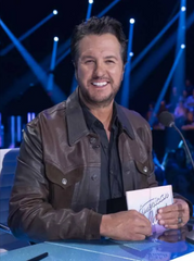 Luke Bryan American Idol 2026 Leather Jacket