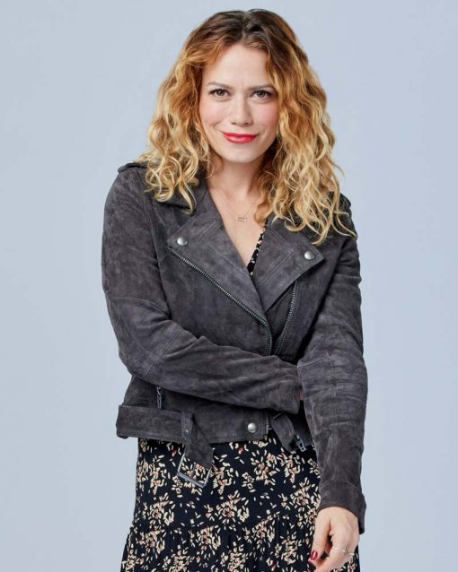 An Unexpected Christmas Bethany Joy Lenz Leather Jacket
