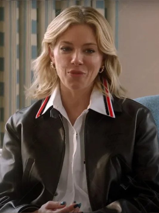 Anatomy of a Scandal Sienna Miller Black Jacket