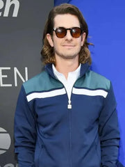 Andrew Garfield US Open Blue Jacket