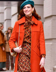 Anne Hathaway Modern Love Lexi Orange Coat