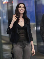 Wecrashed Anne Hathaway Leather Jacket