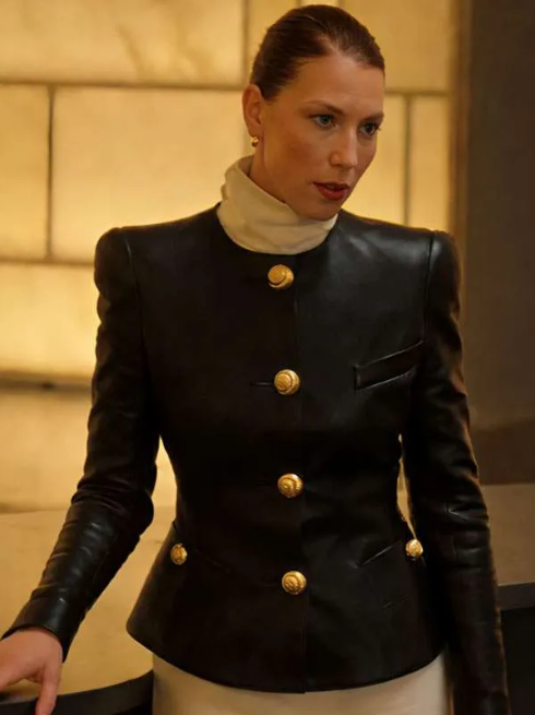 The Beauty Ari Graynor Black Leather Jacket