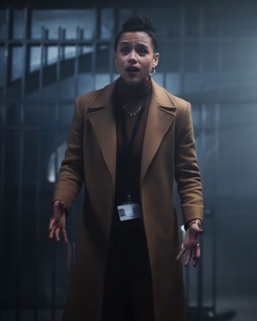 Army of Thieves Gwendoline Brown Coat