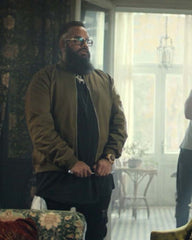 Army of Thieves Rolph Brown Bomber Jacket