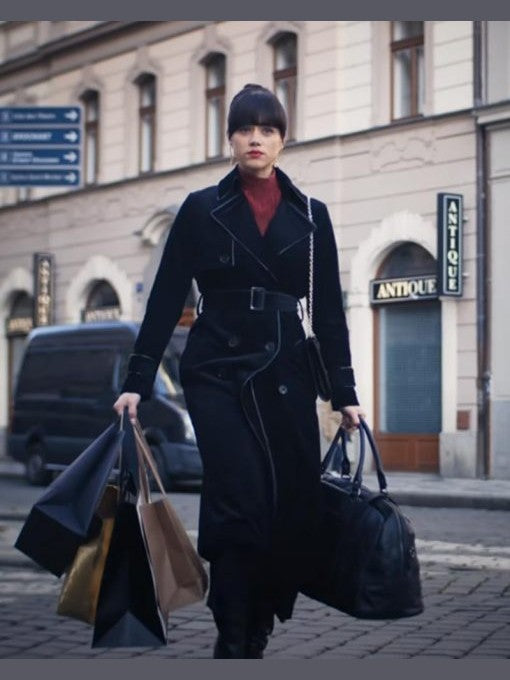 Army of Thieves Gwendoline Black Coat