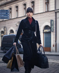 Army of Thieves Gwendoline Black Coat