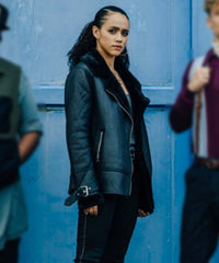 Army of Thieves Gwendoline Shearling Jacket