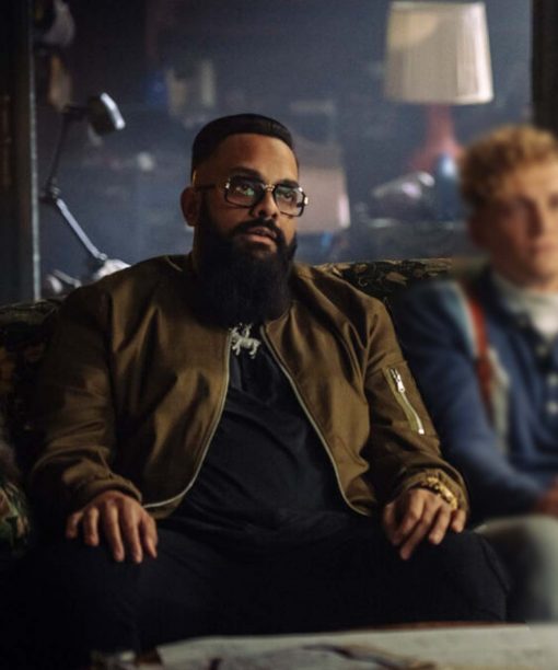 Army of Thieves Rolph Brown Bomber Jacket