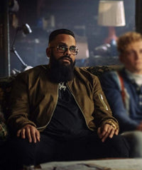 Army of Thieves Rolph Brown Bomber Jacket