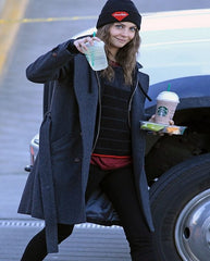 Arrow Willa Holland Wool Blue Coat