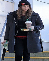 Arrow Willa Holland Wool Blue Coat