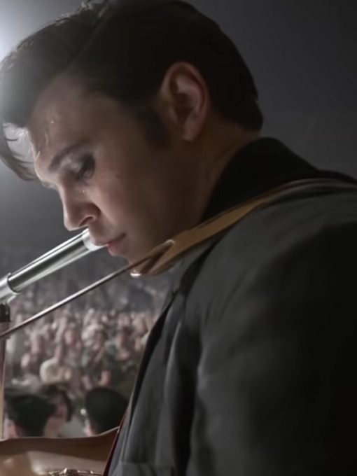 Austin Butler Elvis Black Coat