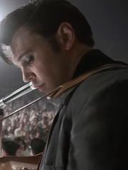 Austin Butler Elvis Black Coat