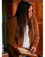 Better Things Season 05 Pamela Adlon Suede Jacket
