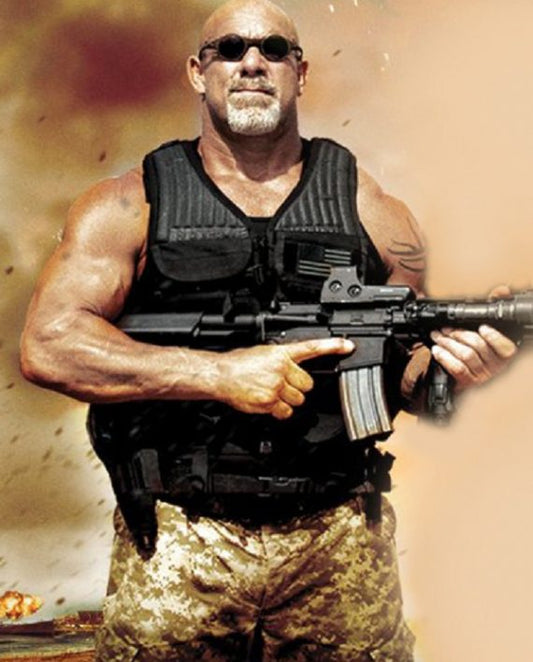 Bill Goldberg Check Point TJ Leather Vest