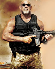 Bill Goldberg Check Point TJ Leather Vest
