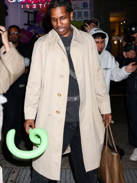 Birthday Celebration 2026 ASAP Rocky Wool Coat