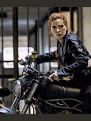 Black Widow 2021 Natasha Romanoff Motorcycle Jacket