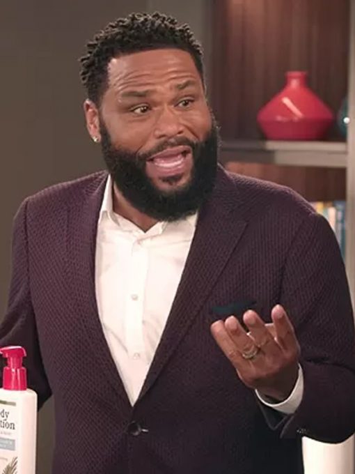 Black-ish Season 8 Andre Johnson Jacquard Blazer