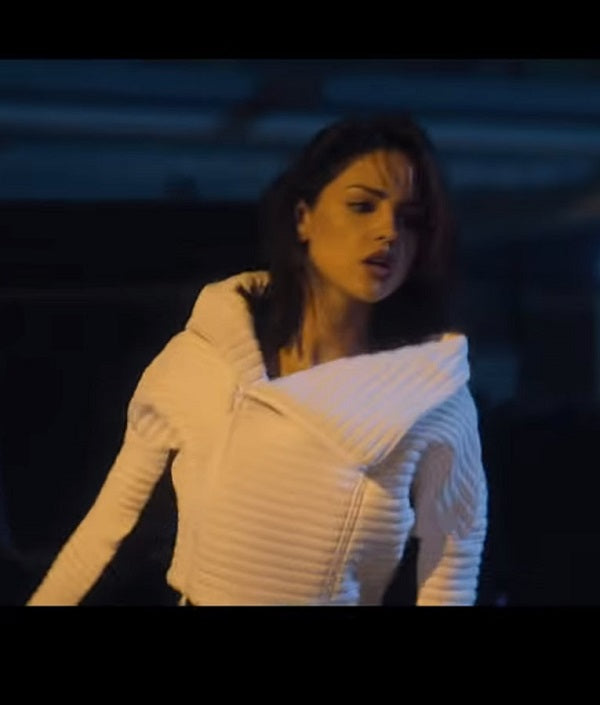 Bloodshot Eiza Gonzalez White Jacket