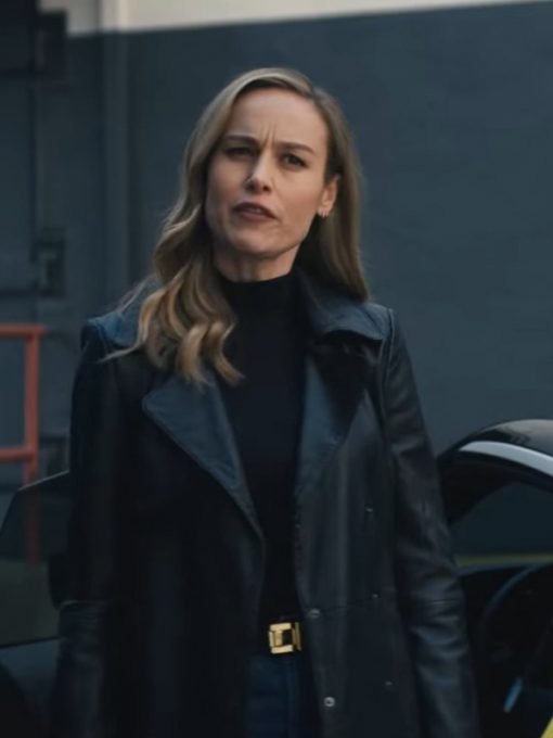 Super Bowl Brie Larson Leather Jacket