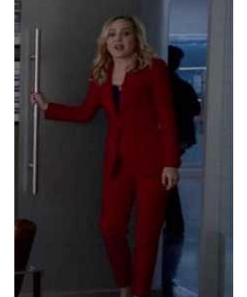 Bull Season 06 Marissa Morgan Red Blazer