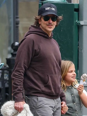 NYC Bradley Cooper Brown Hoodie