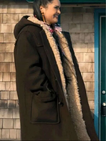 North of North 2025 Anna Lambe Shearling Coat