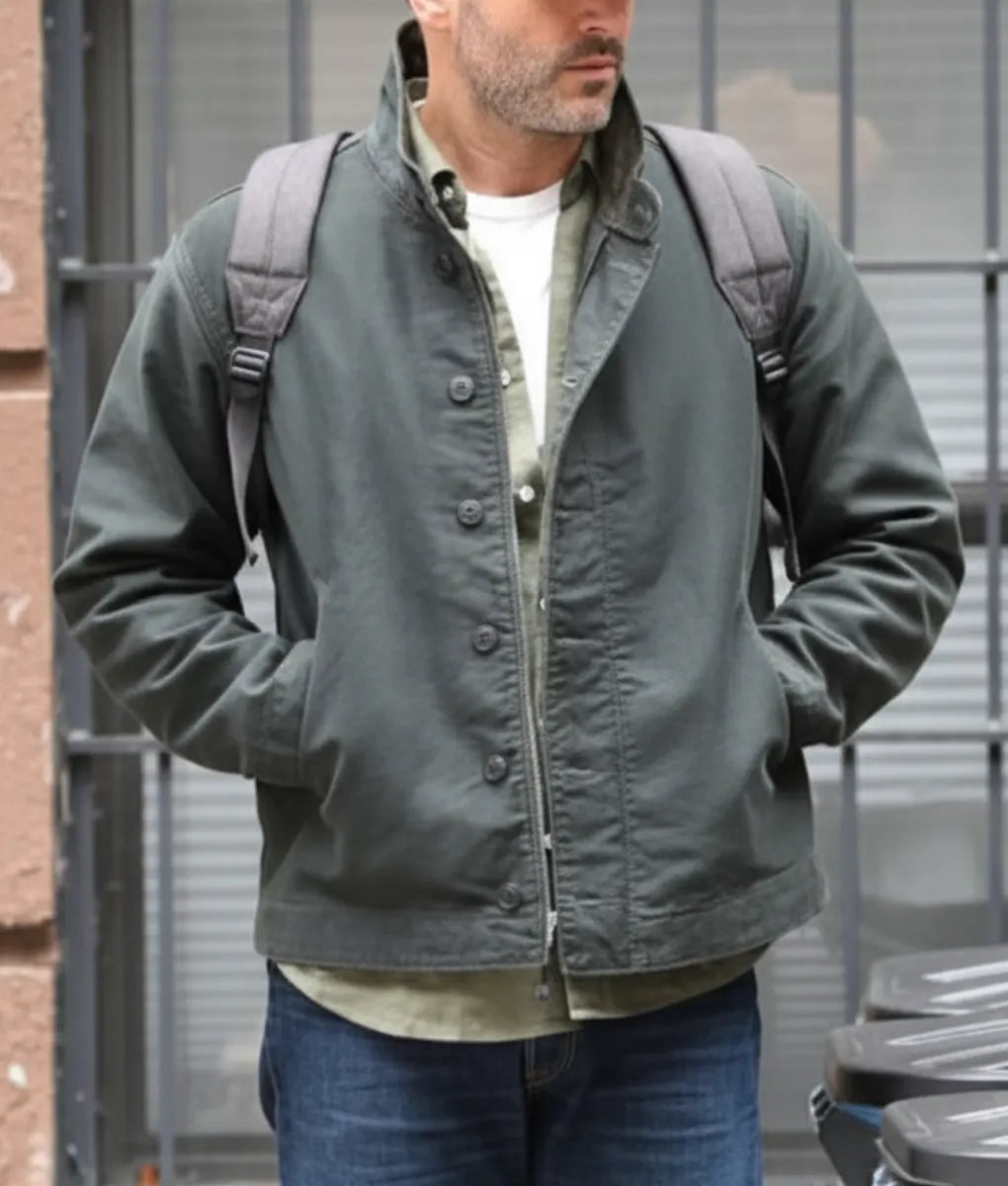 CIA Tom Ellis Grey Jacket