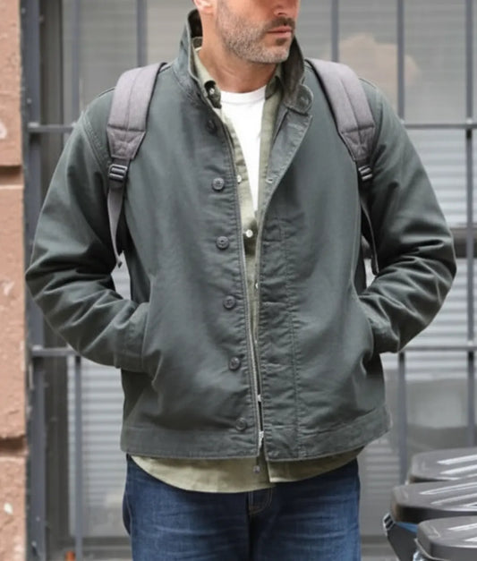 CIA Tom Ellis Grey Jacket