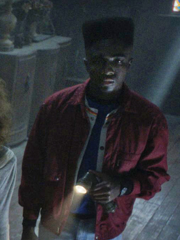 Stranger Things S04 Lucas Sinclair Jacket
