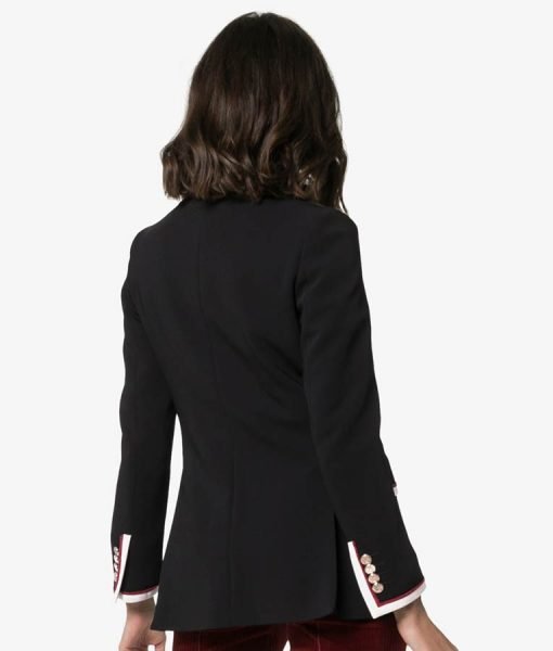 Camille Cot­tin Killing Eve Helene Black Wool Blazer
