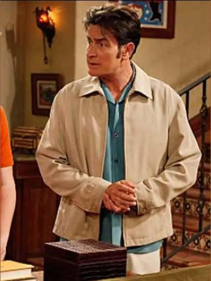 Charlie Harper Two and a Half Men S07 Jacket