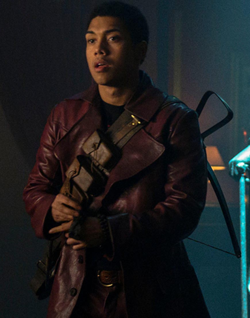 Chilling Adventures of Sabrina Ambrose Spellman Maroon Coat