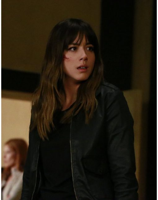Skye Agents of Shield Black Jacket
