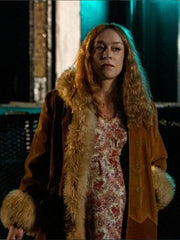 Russian Doll S02 Lenora Vulvokov Shearling Coat